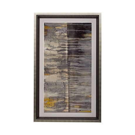 Tectonic II by Albena Hristova a Hand Embellished Textured Framed Art Print Matted under Glass from Mercana - Luna Furniture