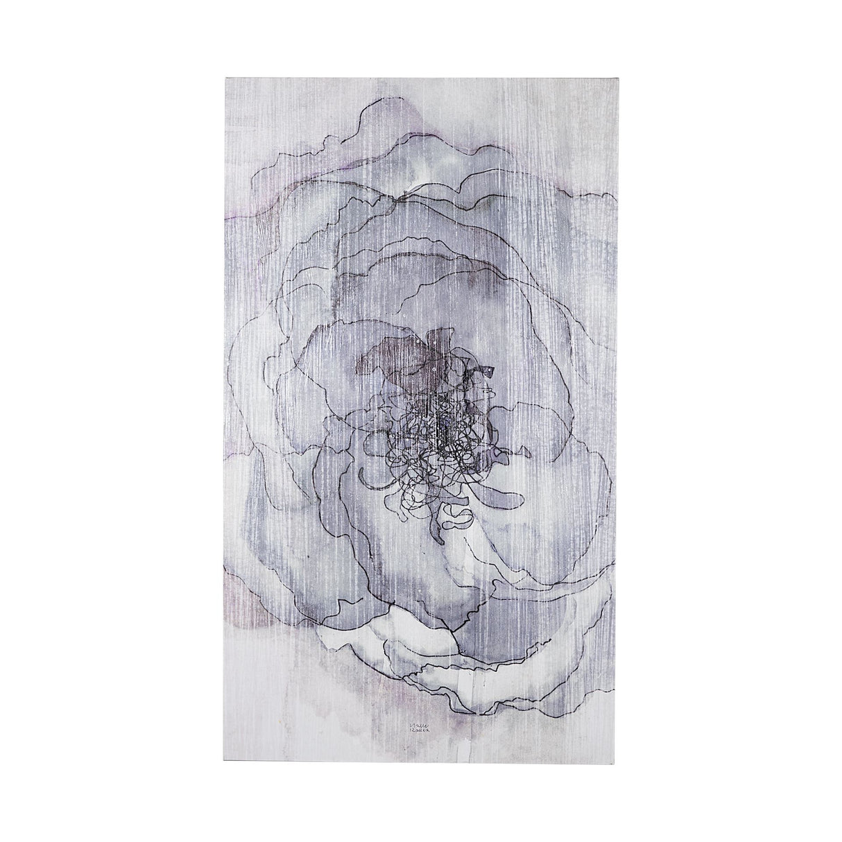Sun and Rain I by Halle Rakka a Hand Embellished Textured Canvas from Mercana - Luna Furniture