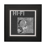 Retro Tone II by Alarm a Hand Embellished Textured Framed Art Print Matted under Glass from Mercana - Luna Furniture