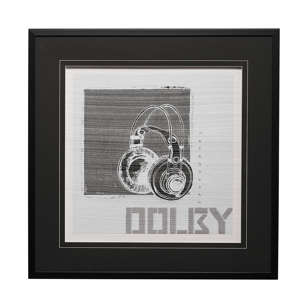 Retro Tone I by Alarm a Hand Embellished Textured Framed Art Print Matted under Glass from Mercana - Luna Furniture