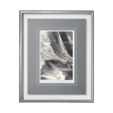 Greek Pitch II by Gabrielle Campbell a Hand Embellished Textured Framed Art Print Matted under Glass from Mercana - Luna Furniture