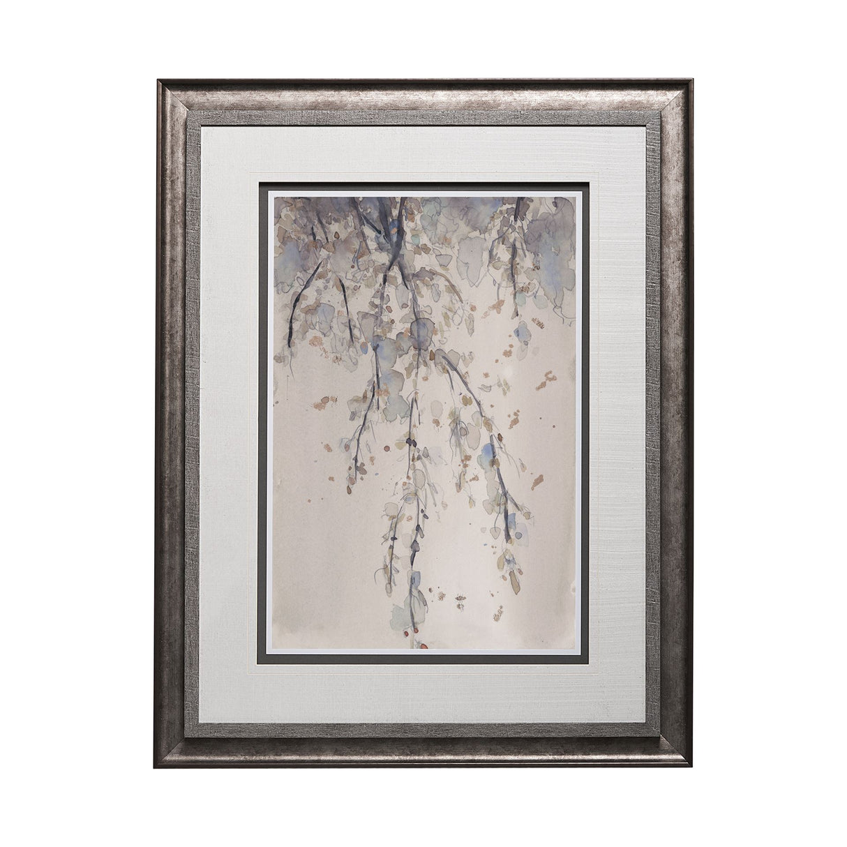 Casual Shade II by Samuel Dixon a Hand Embellished Textured Framed Art Print Matted under Glass from Mercana - Luna Furniture