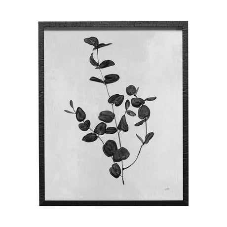 Botanical Study II by Julia Purinton a Hand Embellished Textured Framed Art Print Matted under Glass from Mercana - Luna Furniture