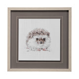 Forest Friends VII (HedgeHog) by Lisa Audit Hand Embellished Framed Art Print Matted under Glass from Mercana - Luna Furniture