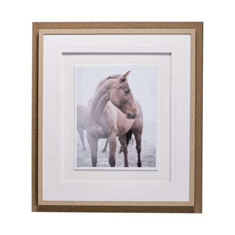Horse 9 by Chris Dunker a Framed Photo Art Print Matted under Glass from Mercana - Luna Furniture