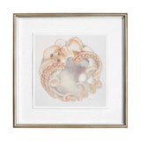 Who Stole My Precious I Peach by Fiona H a Hand Embellished Textured Framed Print Matted under Glass from Mercana - Luna Furniture