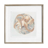 Who Stole My Precious II Peach by Fiona H Hand Embellished Textured Framed Print Matted under Glass from Mercana - Luna Furniture