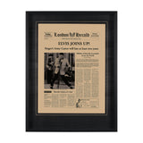 Elvis Joins Up! by Vintage Collection Hand Embellished Textured Framed Art Photo Matted under Glass from Mercana - Luna Furniture