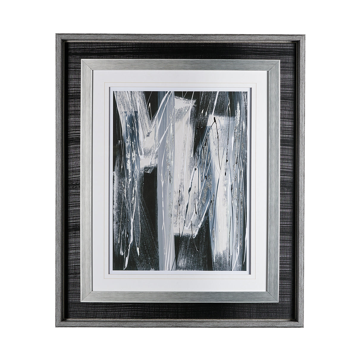 Glass Shower I by Barbara Mercado a Framed Art Print Matted under Glass from Mercana - Luna Furniture