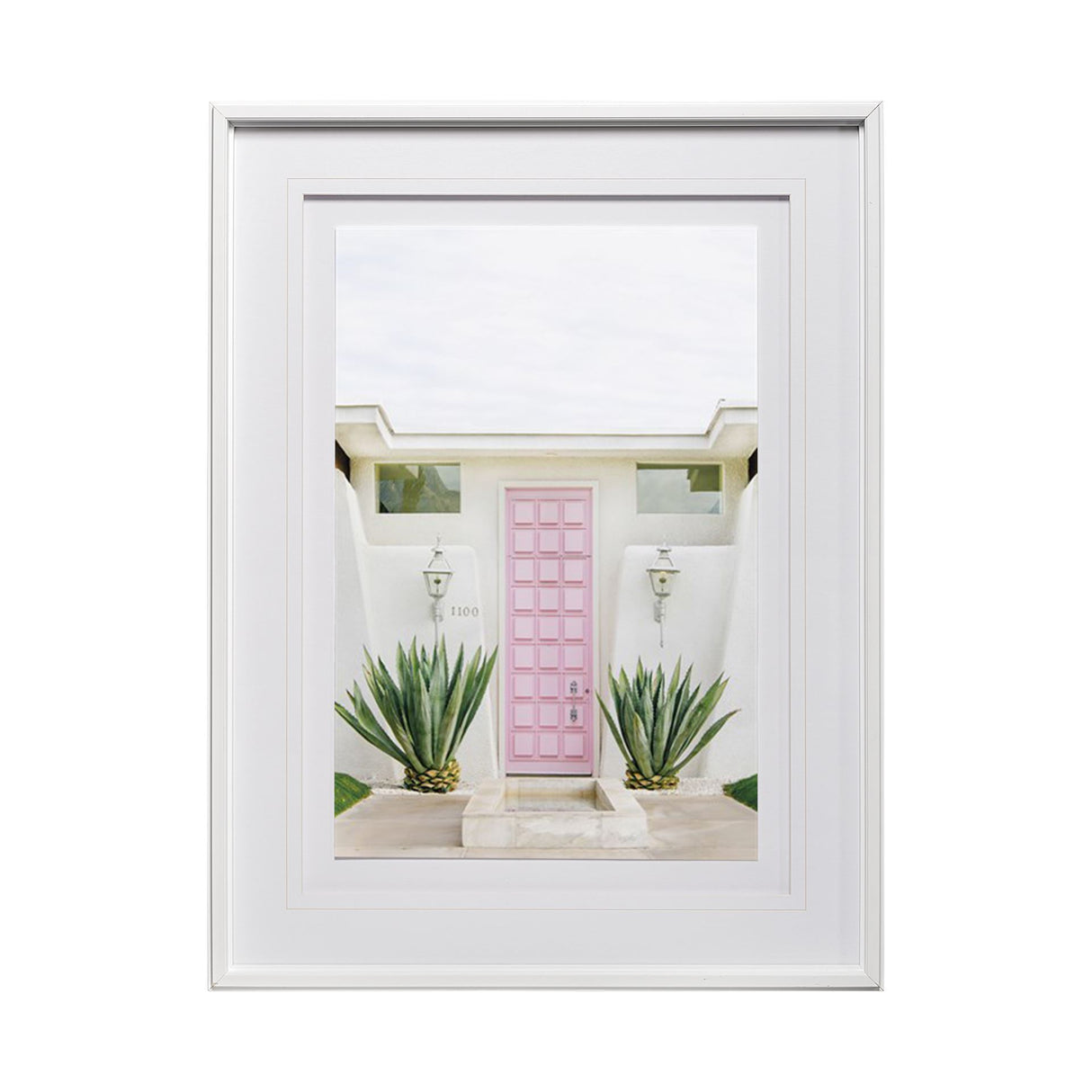 Tropical Pop by Irene Suchoki a Framed Photo Art Print Matted under Glass from Mercana - Luna Furniture