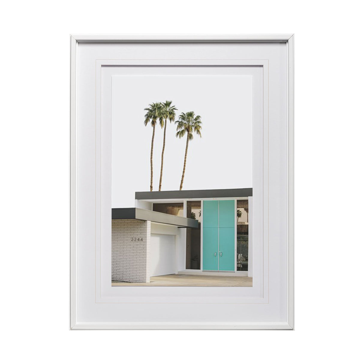 Tropical Heights-Haven by Irene Suchoki a Framed Photo Art Print Matted under Glass from Mercana - Luna Furniture