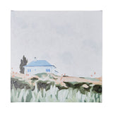 House on a Hill II by Mercana Studio a Hand Embellished Textured Canvas from Mercana - Luna Furniture