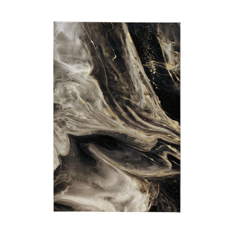 Greek Pitch II by Gabrielle Campbell a Hand Embellished Textured Canvas from Mercana - Luna Furniture