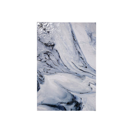 Thunderclouds II by Gabrielle Campbell a Hand Embellished Textured Canvas from Mercana - Luna Furniture