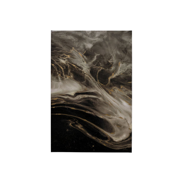 Greek Pitch I by Gabrielle Campbell a Hand Embellished Textured Canvas