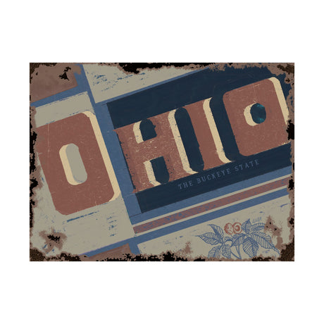 Ohio by Alarm a Hand Embellished Textured Canvas from Mercana - Luna Furniture
