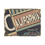 California by Alarm a Hand Embellished Textured Canvas from Mercana - Luna Furniture