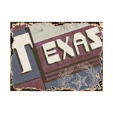 Texas by Alarm a Hand Embellished Textured Canvas from Mercana - Luna Furniture