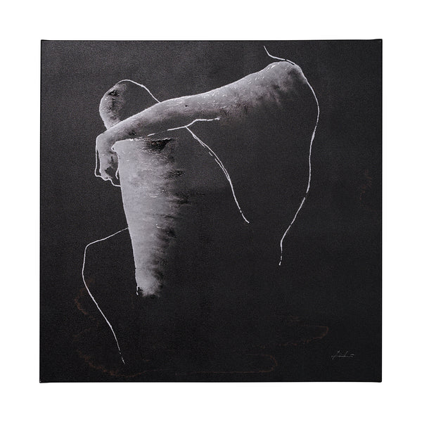 Andromedae II by Melody. D a Hand Embellished Textured Canvas