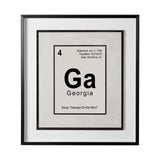 Georgia by Glartlab a Hand Embellished Textured Framed Art Print Matted under Glass from Mercana - Luna Furniture