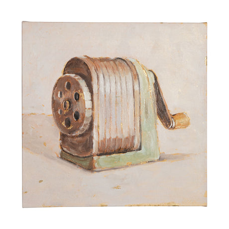 Old School III by Ethan Harper a Hand Embellished Textured Canvas from Mercana - Luna Furniture