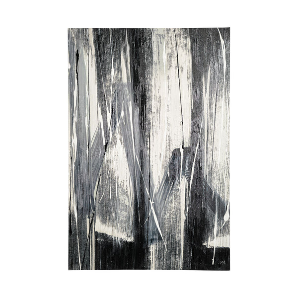 Glass Shower II by Mercana Studio a Hand Embellished Textured Canvas