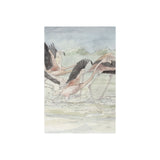 Flamingo I by Mercana Studio a Hand Embellished Textured Canvas from Mercana - Luna Furniture