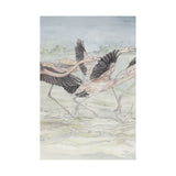 Flamingo II by Mercana Studio a Hand Embellished Textured Canvas from Mercana - Luna Furniture