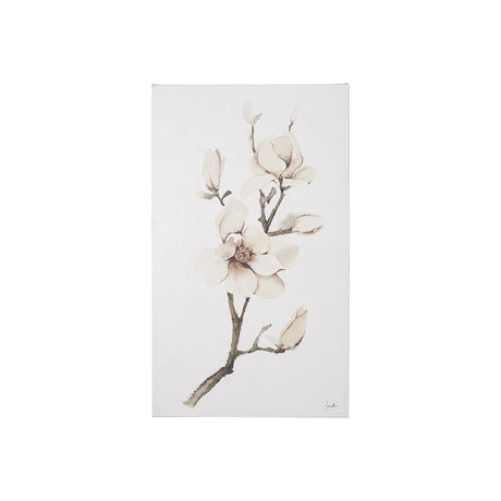 Magnolia III by Gabrielle Campbell a Hand Embellished Textured Canvas from Mercana - Luna Furniture