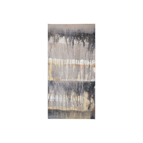 Tectonic I by Albena Hristova a Hand Embellished Textured Canvas from Mercana - Luna Furniture