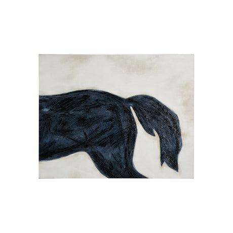 Equestrian Beauties - Close by Kristine Hegre a Hand Embellished Textured Canvas from Mercana - Luna Furniture