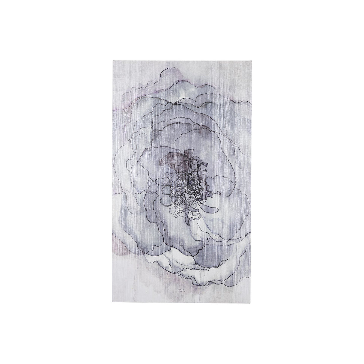 Sun and Rain I by Halle Rakka a Hand Embellished Textured Canvas from Mercana - Luna Furniture