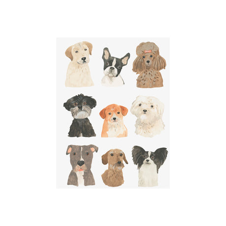 Doggos & Puppers II by June Erica Vess a Hand Embellished Textured Canvas from Mercana - Luna Furniture