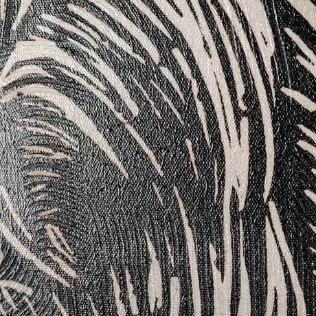 Linocut II (Goat) by Mercana Studio a Hand Embellished Textured Canvas from Mercana - Luna Furniture