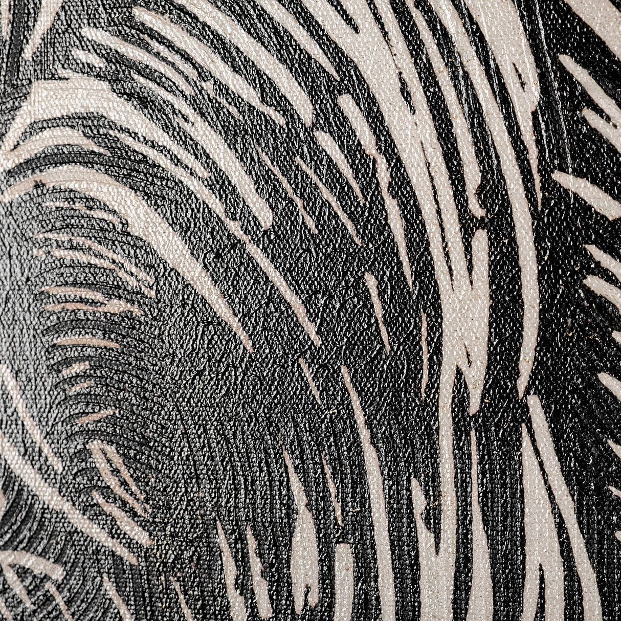 Linocut II (Goat) by Mercana Studio a Hand Embellished Textured Canvas from Mercana - Luna Furniture