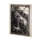 Linocut II (Goat) by Mercana Studio a Hand Embellished Textured Canvas from Mercana - Luna Furniture
