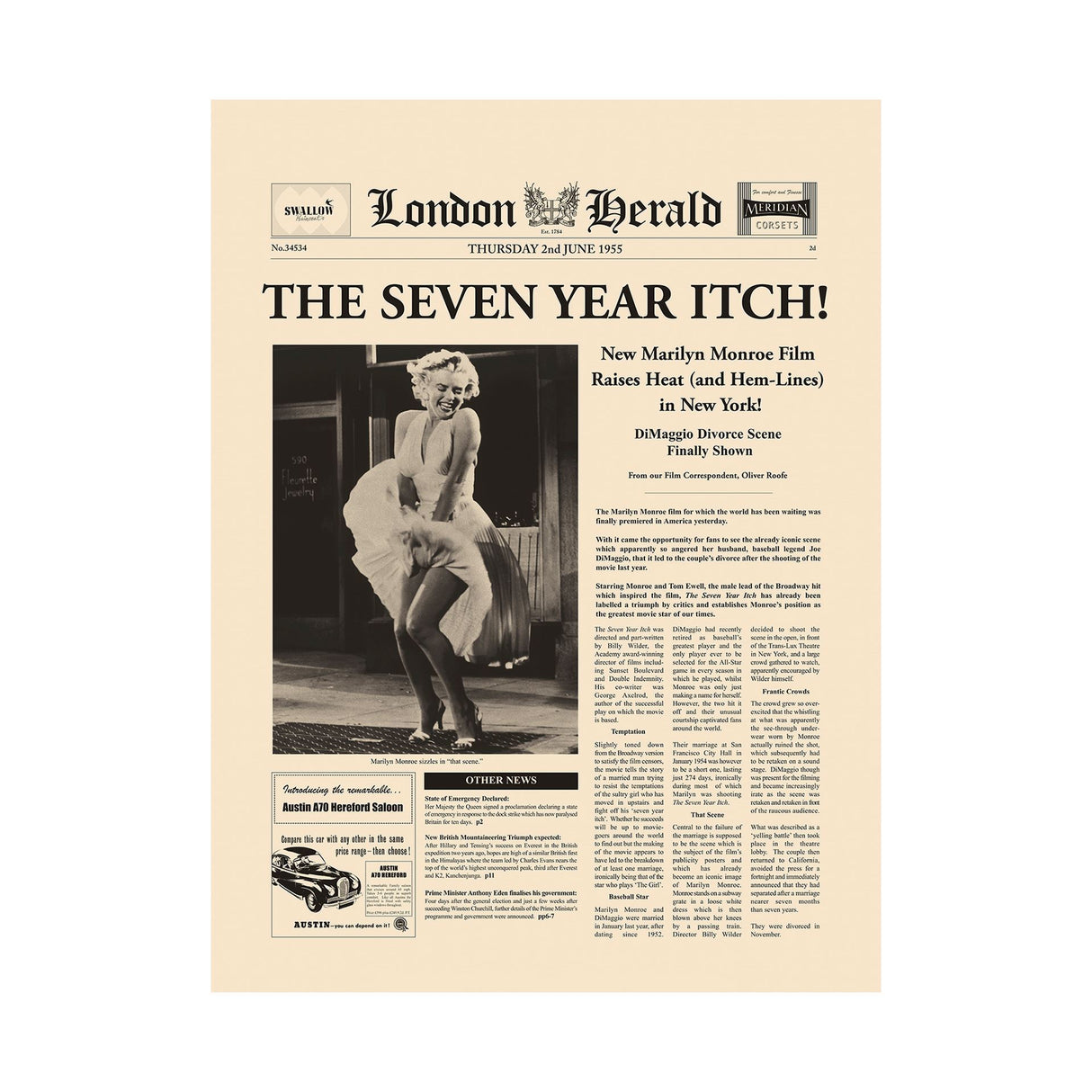 The Seven Year Itch by Mercana Studio a Hand Embellished Textured Canvas from Mercana - Luna Furniture