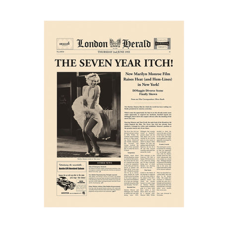 The Seven Year Itch by Mercana Studio a Hand Embellished Textured Canvas from Mercana - Luna Furniture