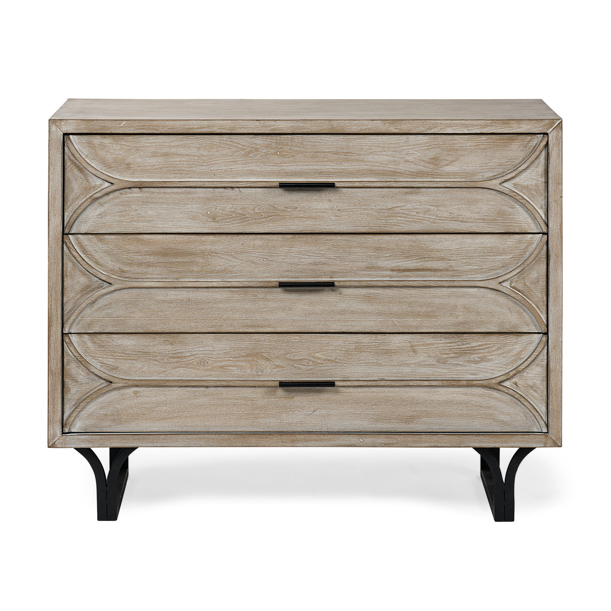 Giselle I 40L x 16W Light Brown Fir Veneer 3 Drawer Accent Cabinet from Mercana - Luna Furniture
