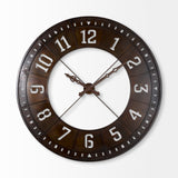 Newcastle 56.5" Giant Oversize Industrial Wall Clock from Mercana - Luna Furniture