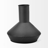 Emily I 8L x 8W Black Metal Decorative Jug from Mercana - Luna Furniture