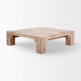 McArthur 48x48 Square Reclaimed Solid Wood Coffee Table from Mercana - Luna Furniture