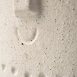 Jacob I Short White Ceramic Smiling Face Vase from Mercana - Luna Furniture
