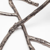 Vine I Distressed Silver Metal Creeper Five Candle Table Candle Holder from Mercana - Luna Furniture