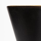 Eris II 7.3x12.6 Black Metal w/Gold Accent Double-Cone Wall Sconce from Mercana - Luna Furniture