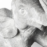 Maynard I Set of 2 Grey Elephant Wall Decorations from Mercana - Luna Furniture