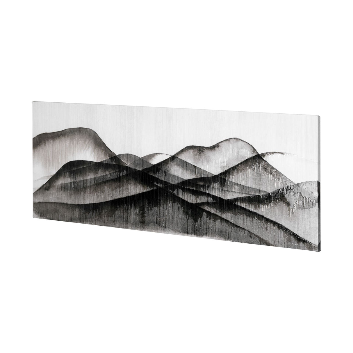 Beyond the Rainy Hills by Mercana Studio a Hand Embellished Textured Canvas from Mercana - Luna Furniture