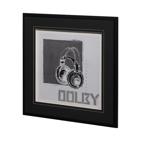 Retro Tone I by Alarm a Hand Embellished Textured Framed Art Print Matted under Glass from Mercana - Luna Furniture