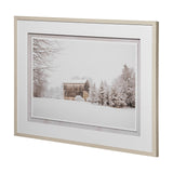First Snow by Aledanda a Framed Photo Art Print Matted under Glass from Mercana - Luna Furniture
