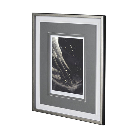Greek Pitch III by Gabrielle Campbell Hand Embellished Textured Framed Art Print Matted under Glass from Mercana - Luna Furniture